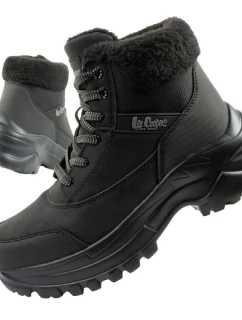 dámská sportovní obuv zimní model 21406114 zateplená černá dámské šněrovací boty - Lee Cooper