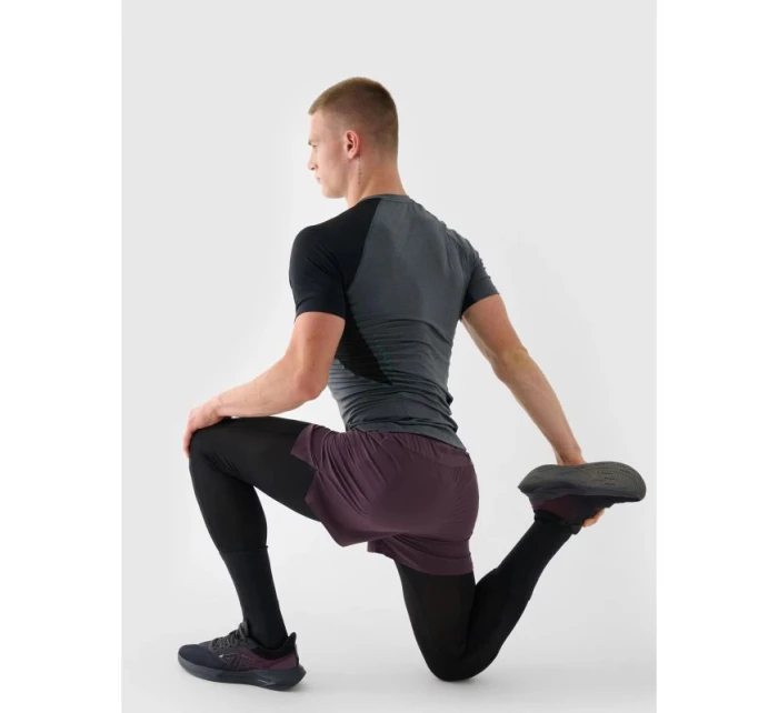 Pánske rýchloschnúce bežecké tričko 4F 4FWAW24TFTSM0955-40M pánske Pánske rýchloschnúce bežecké tričko 4F 4FWAW24TFTSM0955-40M pánske