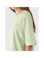 Dámske tričko oversize s potlačou 4F 4FRAW24TTSHF2583-43S