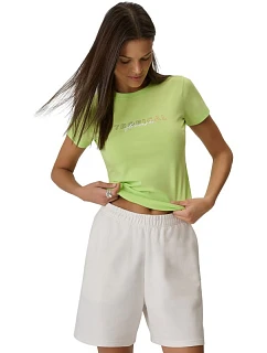 Dámské tričko  světle žluté WSS26TTSH model 22280852 - 4F