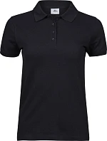 TJ Dámské piqué polo z těžké bavlny 18. black model 22497350 - Tee Jays TJ Dámské piqué polo z těžké bavlny 18. black model 22497350 - Tee Jays