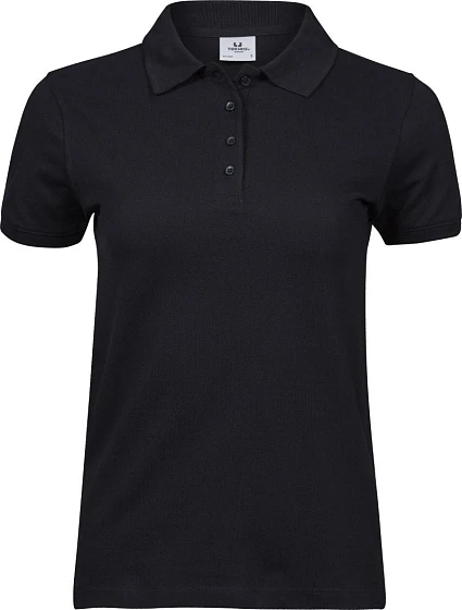 TJ Dámské piqué polo z těžké bavlny 18. black model 22497350 - Tee Jays TJ Dámské piqué polo z těžké bavlny 18. black model 22497350 - Tee Jays