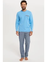 Talianska móda Jaromir long length sp. farba:modrá/print Talianska móda Jaromir long length sp. farba:modrá/print