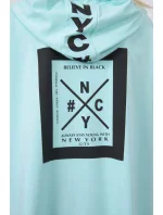 Mätová bunda s kapucňou nadmernej veľkosti