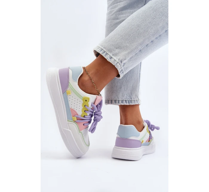 Dámské tenisky z ekokože v provedení model 21648806 - Boto Dámské tenisky z ekokože v provedení model 21648806 - Boto