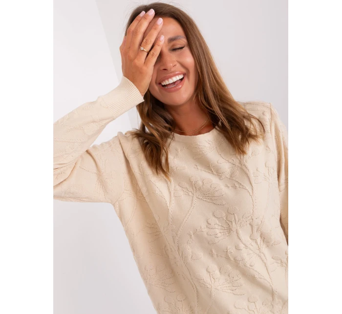 Jumper AT SW 2231.99P svetlo béžová