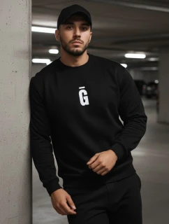 Pánská černá mikina Dstreet model 21993044 - FashionStreet