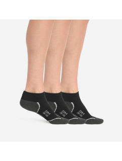 Dámské sportovní ponožky 3 páry DIM SPORT IN-SHOE 3x - DIM SPORT - černá