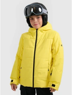 Chlapčenská lyžiarska bunda 5000 s membránou 4F 4FJRAW25TTJAM1064-71S