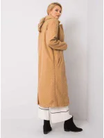 Dámský kabát 217 EN model 14839633 velbloudí - FPrice