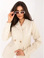 IR KR bunda AY780.00P svetlo béžová