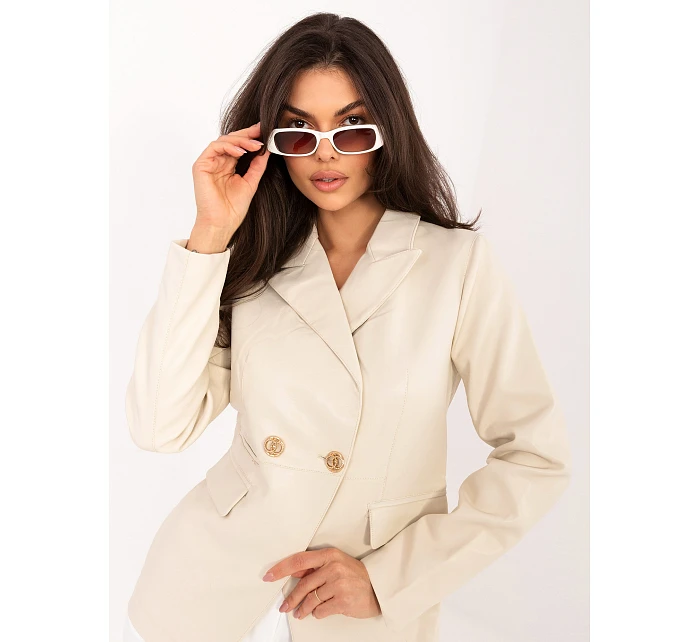 Marynarka IR KR model 22120710 jasny beżowy - FPrice