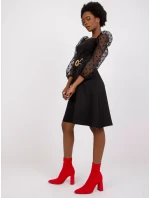 Šaty LK SK 508854.56 čierna