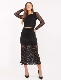 Spódnica MI SD model 21480362 czarny - FPrice