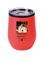 Personalizovaný cestovný termohrnček „BOWL“ s motívom prehrávača Personalizovaný cestovný termohrnček „BOWL“ s motívom prehrávača