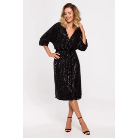 Dámské šaty M653 černé - Moe