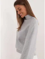 Dámsky sveter jumper AT SW 2339.54 šedý - FPrice