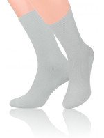 Pánske ponožky 018 light grey - Steven
