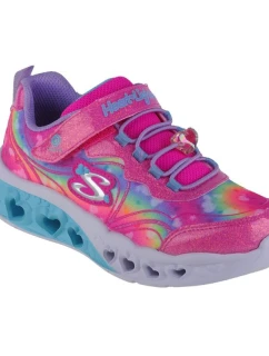 Skechers Flutter Heart Lights-Groovy Swirl 303253L-HPLV Pink 28