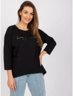 Blúzka RV BZ 7766.78 čierna Blúzka RV BZ 7766.78 čierna