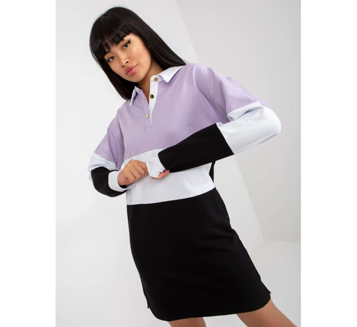 Dámské šaty RV SK model 17531616 fialové - FPrice