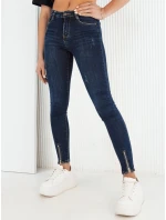 Dámské džínové kalhoty navy blue Dstreet model 21974125 - FashionStreet