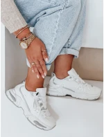 FashionStreet dámske biele tenisky ZY1017
