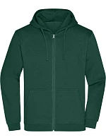 JN Pánská mikina s kapucí 02.0 dark green model 22436937 - Daiber JN Pánská mikina s kapucí 02.0 dark green model 22436937 - Daiber