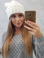 Dámska čiapka Danuta K331 biela