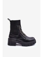 Botky Workery s  černé model 21633870 - Boto