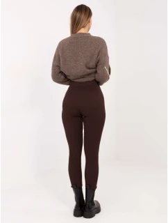 Legíny D93050Z62285A tmavohnedá