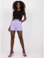 Šortky DHJ SN světle fialová model 17416568 - FPrice Šortky DHJ SN světle fialová model 17416568 - FPrice