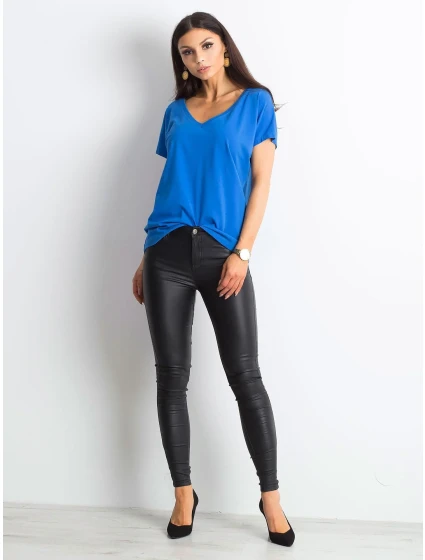 Tričko RV TS model 14820016 tmavě modrá - FPrice Tričko RV TS model 14820016 tmavě modrá - FPrice