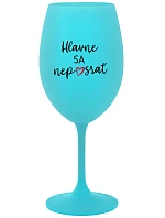 DON'T SURPRISE - tyrkysový pohár na víno 350 ml