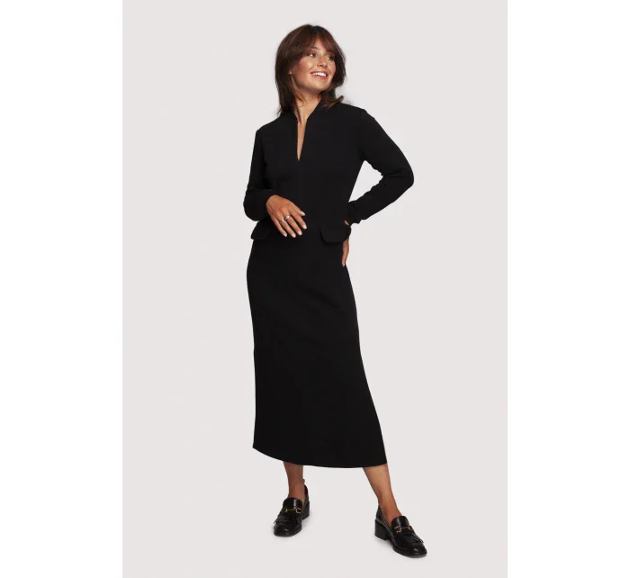 Dámske šaty B242 čierne - BeWear