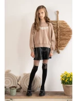 Dětské vzorované punčocháče s mašlí model 21344374 - Knittex