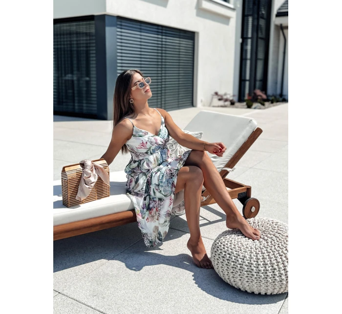 SERENA šaty biele FashionStreet EY2530