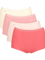 Dámske maxi nohavičky Basic+ C4P - RED - červená kombinácia M006 - SLOGGI