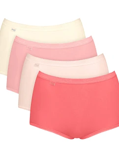 Dámske maxi nohavičky Basic+ C4P - RED - červená kombinácia M006 - SLOGGI