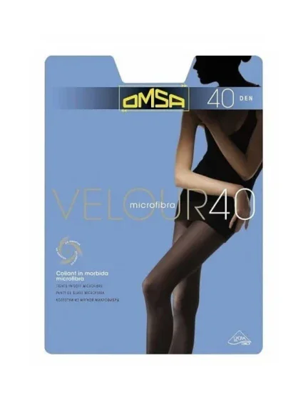 Dámske pančuchové nohavice Omsa Velour 40 deň 2-4