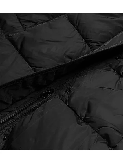 KURTKA ZIMOWA DAMSKA Z KAPTUREM CZARNA model 21245466 - Ann Gissy