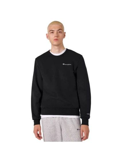Pánska mikina Champion Crewneck Sweatshirt black 221792 KK001 pánska