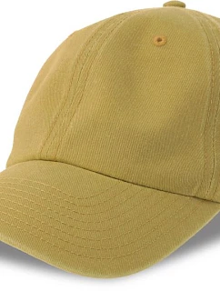 Atlantis Headwear Digg-S 6-panelová vintage čiapka s šiltom 33.0265 horčicová