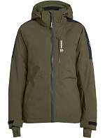 Tenson Core Ski Jacket Women Dámska lyžiarska bunda s kapucňou 84.7093 olivová