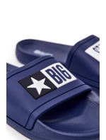 Pánské Nazouváky Big Star model 21547713 Tmavě Modré - Big Star Shoes Pánské Nazouváky Big Star model 21547713 Tmavě Modré - Big Star Shoes