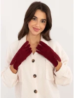 Rukavice AT RK 23903.55 bordové