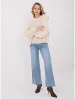 Jumper CH SW 72610.62 svetlo béžový