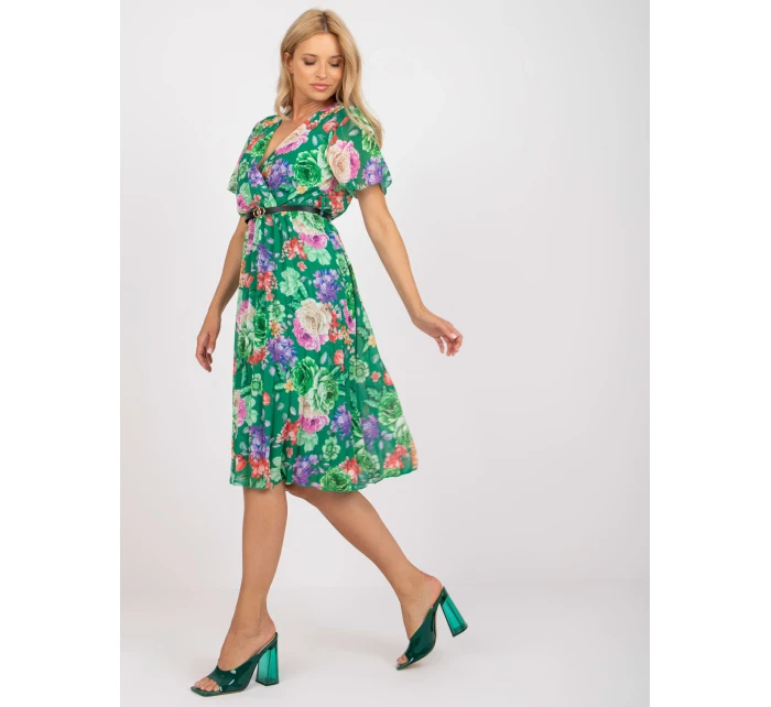 Šaty DHJ SK 13162.92 zelená