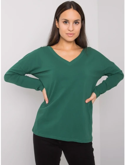 Blúzka RV BZ 7315.39X tmavo zelená