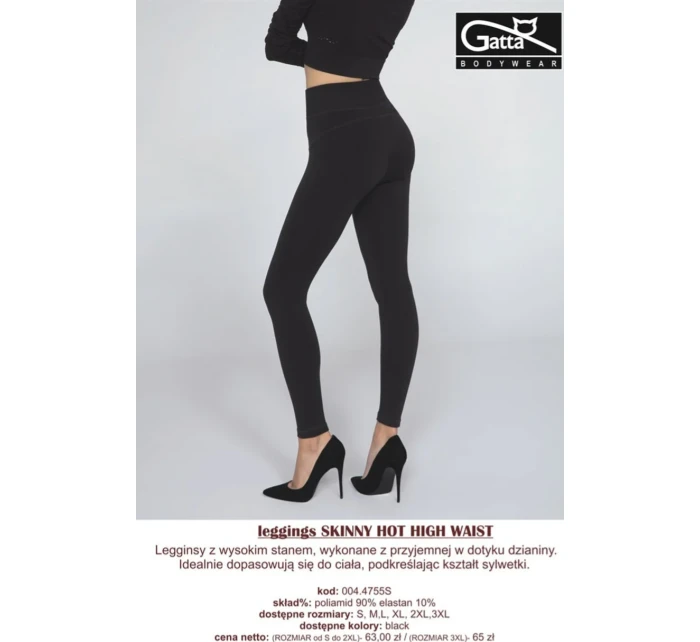 Dámske legíny SKINNY HOT HIGH WAIST